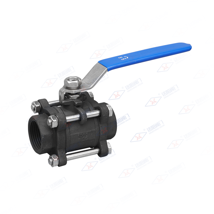 三片式碳钢球阀