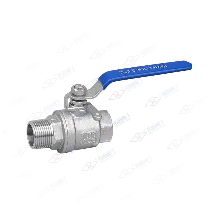 二片式内外丝球阀